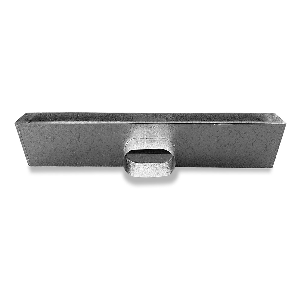 Metal Linear Plenum Boot (LB) - Airfoil